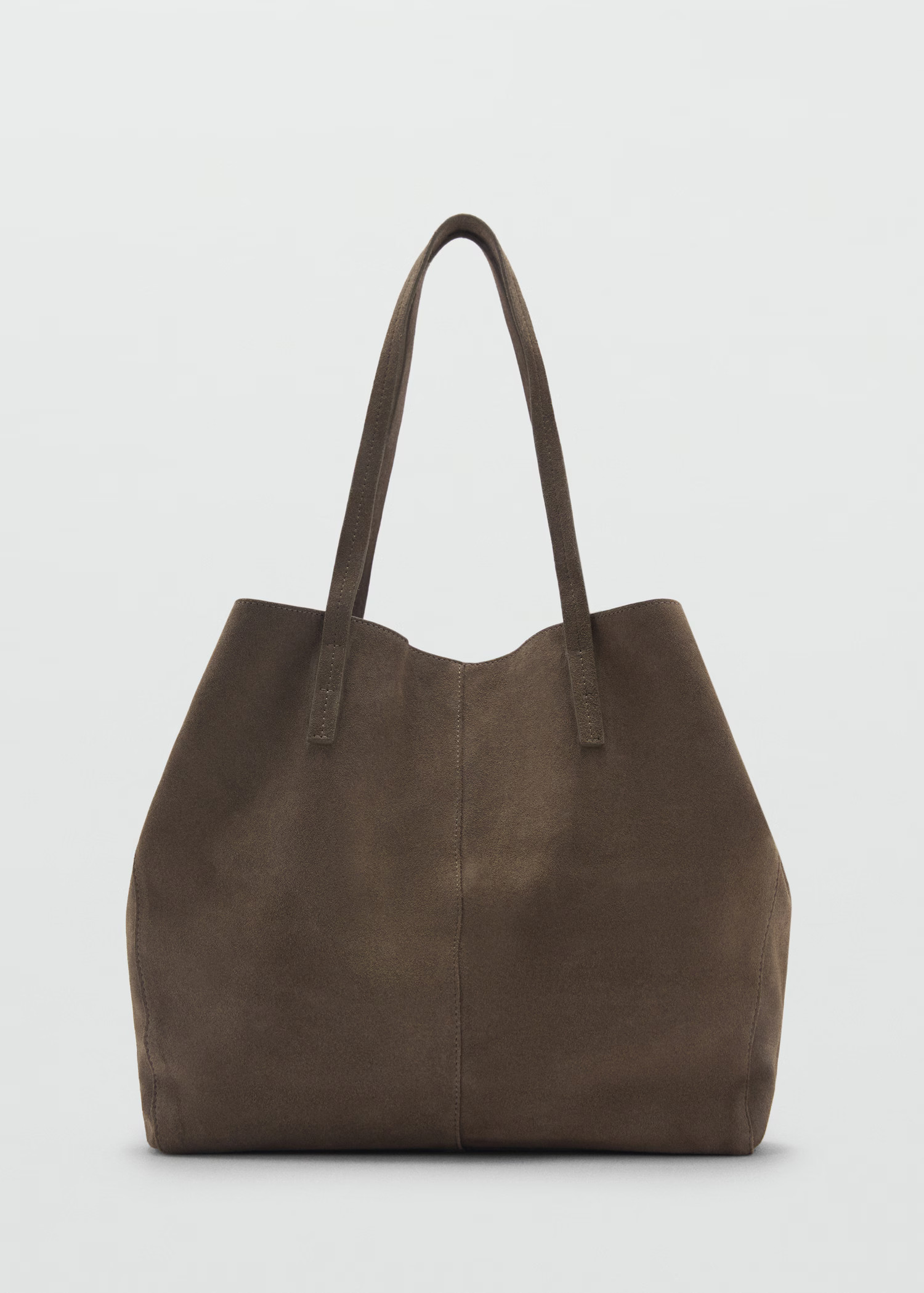 Suede shopper bag | Mango (US/MX/AU)