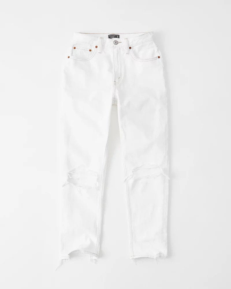 High Rise Mom Jeans | Abercrombie & Fitch US & UK