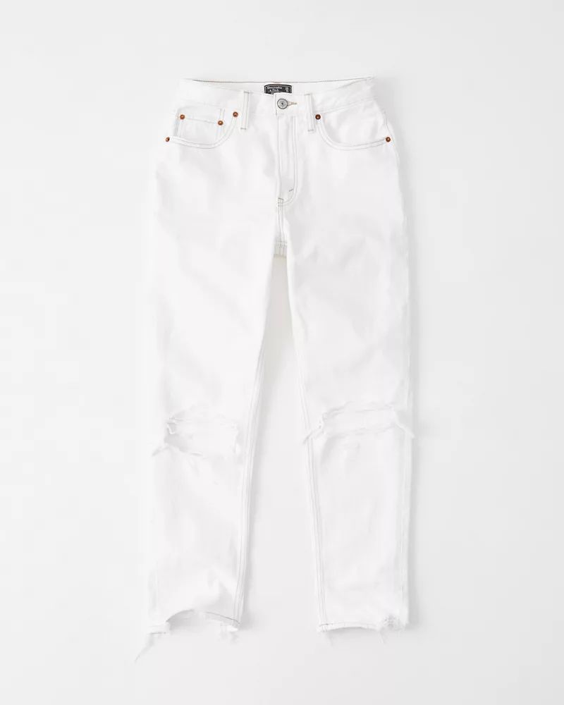 High Rise Mom Jeans | Abercrombie & Fitch US & UK