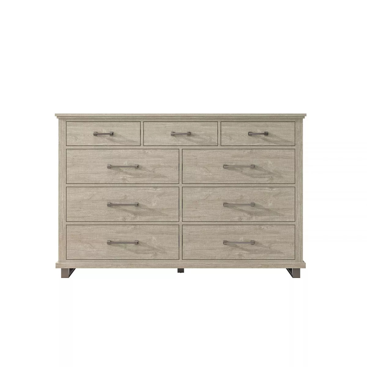 64" Dresser with 9 Drawers Beige - Accent Furniture | Target