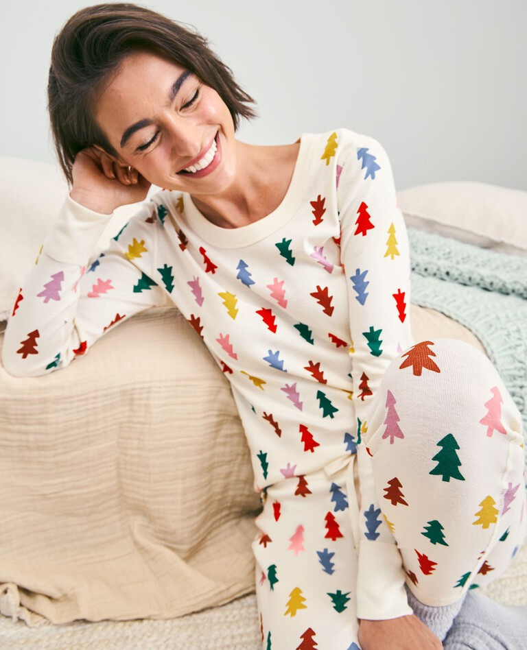Women's Holiday Long John Pajama Top | Hanna Andersson