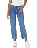 Lola Jeans womens Lola High Rise Mom Jeans, Vintage Blue Degrade #2, 22 Plus | Amazon (US)