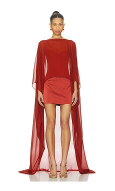 Lovers and Friends Carina Mini Dress in Rust from Revolve.com | Revolve Clothing (Global)