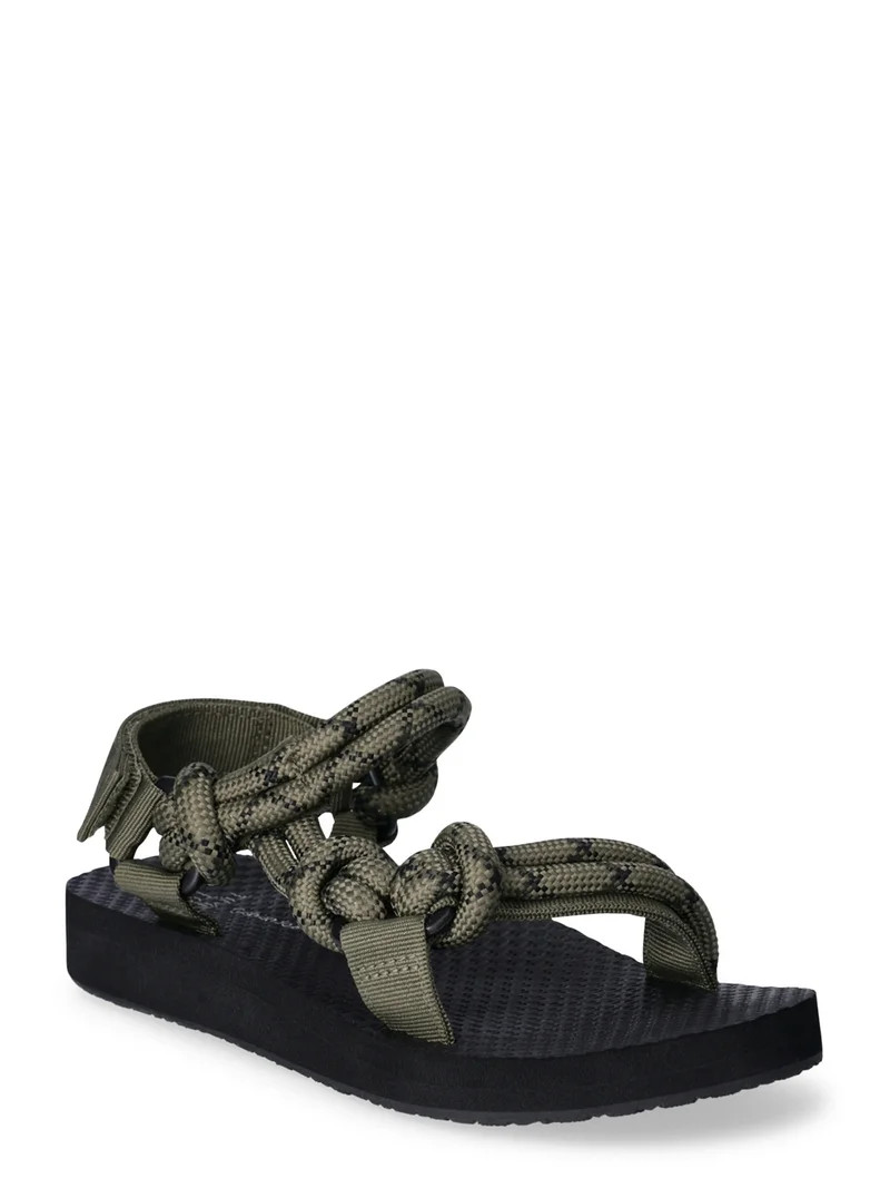 Time and Tru Women's Nature Sandals, Wide-Width Available | Walmart (US)