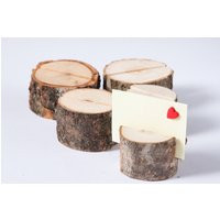 20 Wood Table Number Holder, Rustic Wedding Decor, Guest Card Holders, Woodland Centerpieces, Place Card Stand, Name Tag Holder | Etsy (US)