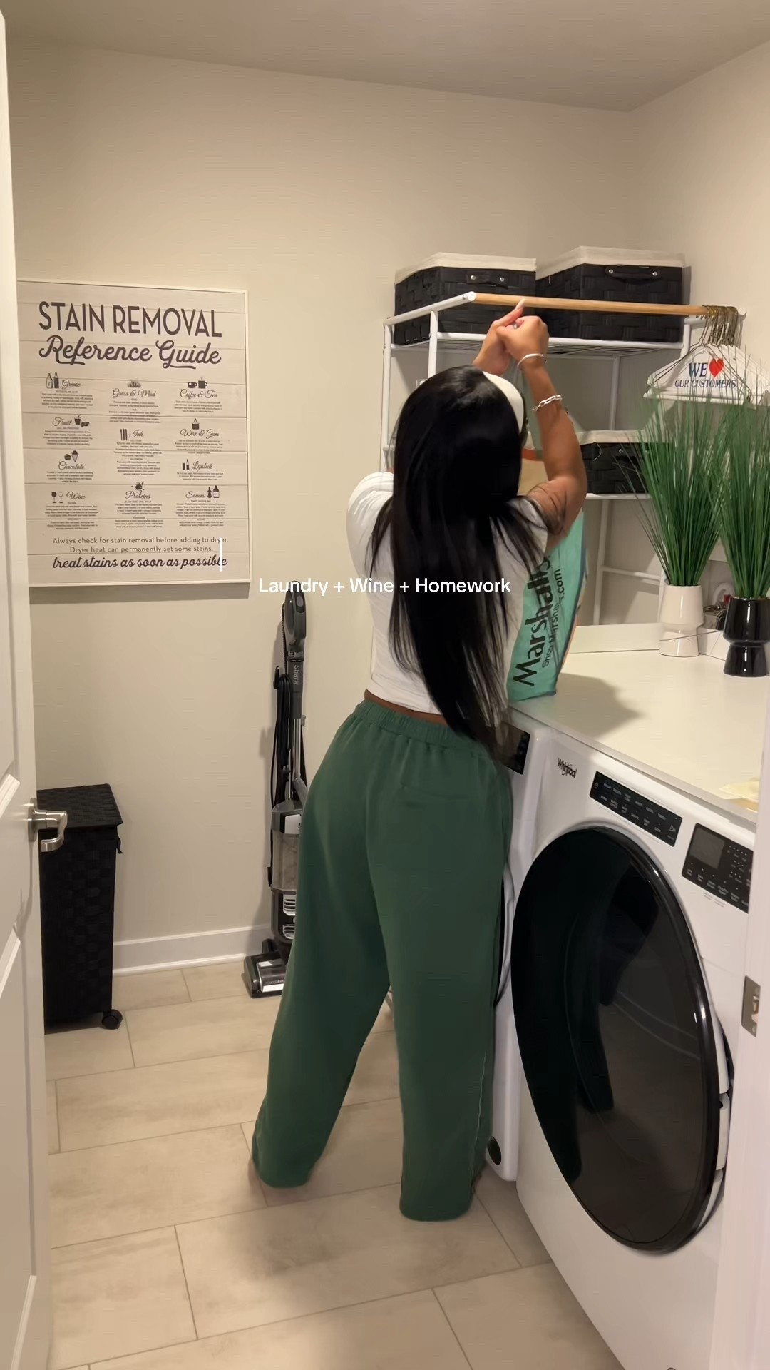 Homework + Laundry + Wine🥰

#LTKdayinmylife #LTKootd #LTKHome
