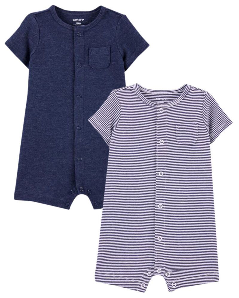 2-Pack Snap-Up Rompers | Carter's
