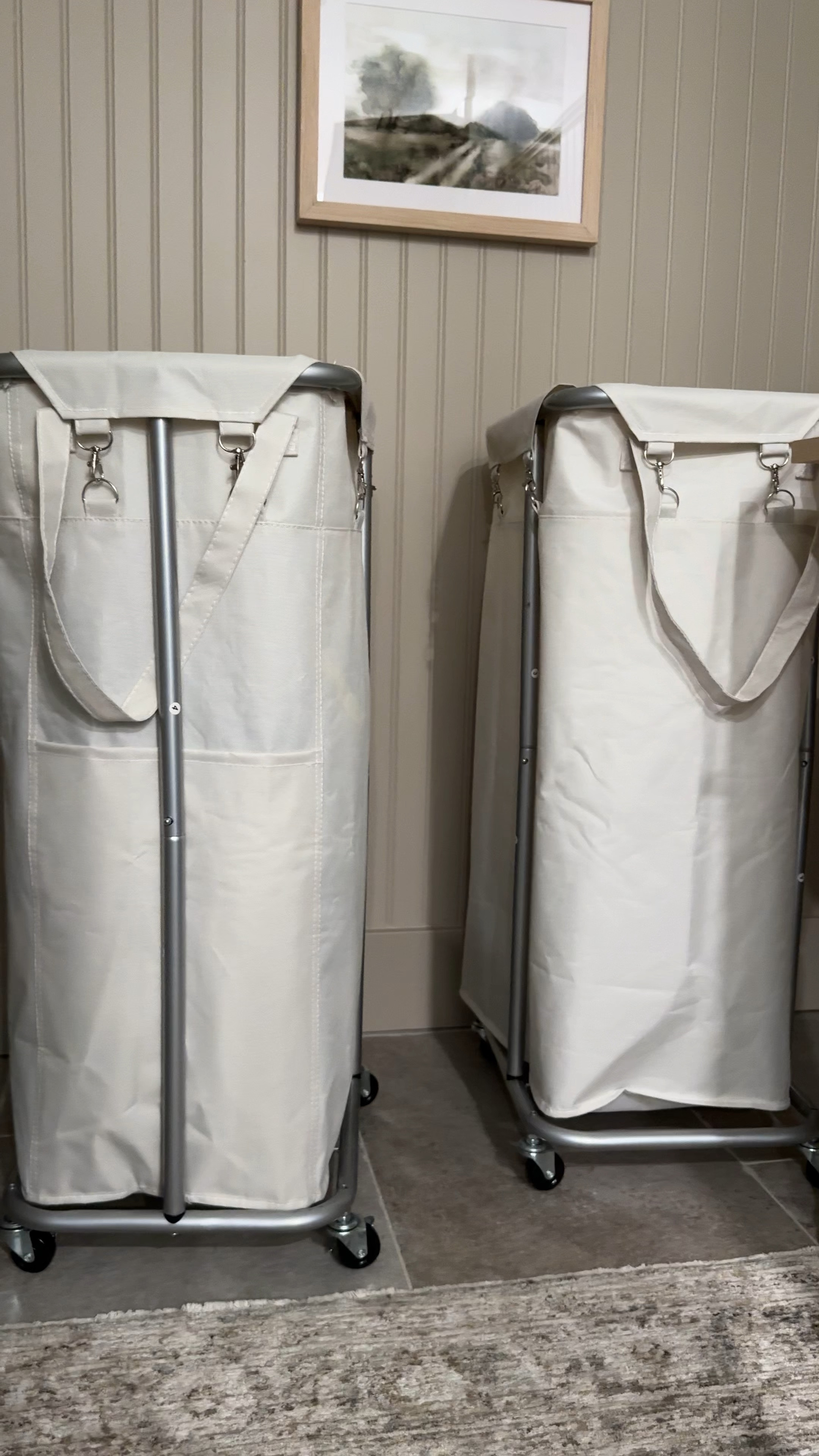 so OBSESSED w rolling laundry carts that i switched every laundry basket out for these. so much easier to use 

#LTKSaleAlert #LTKFindsUnder50 #LTKHome