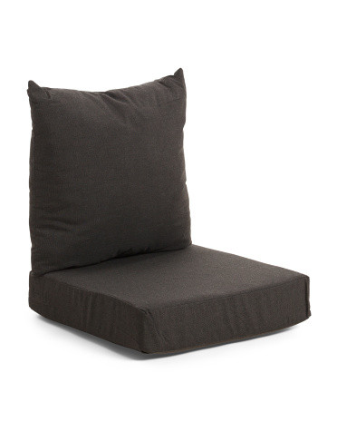 Outdoor Solid Deep Seat Pillow And Cushion Set | Polyester/Acrylic | Marshalls