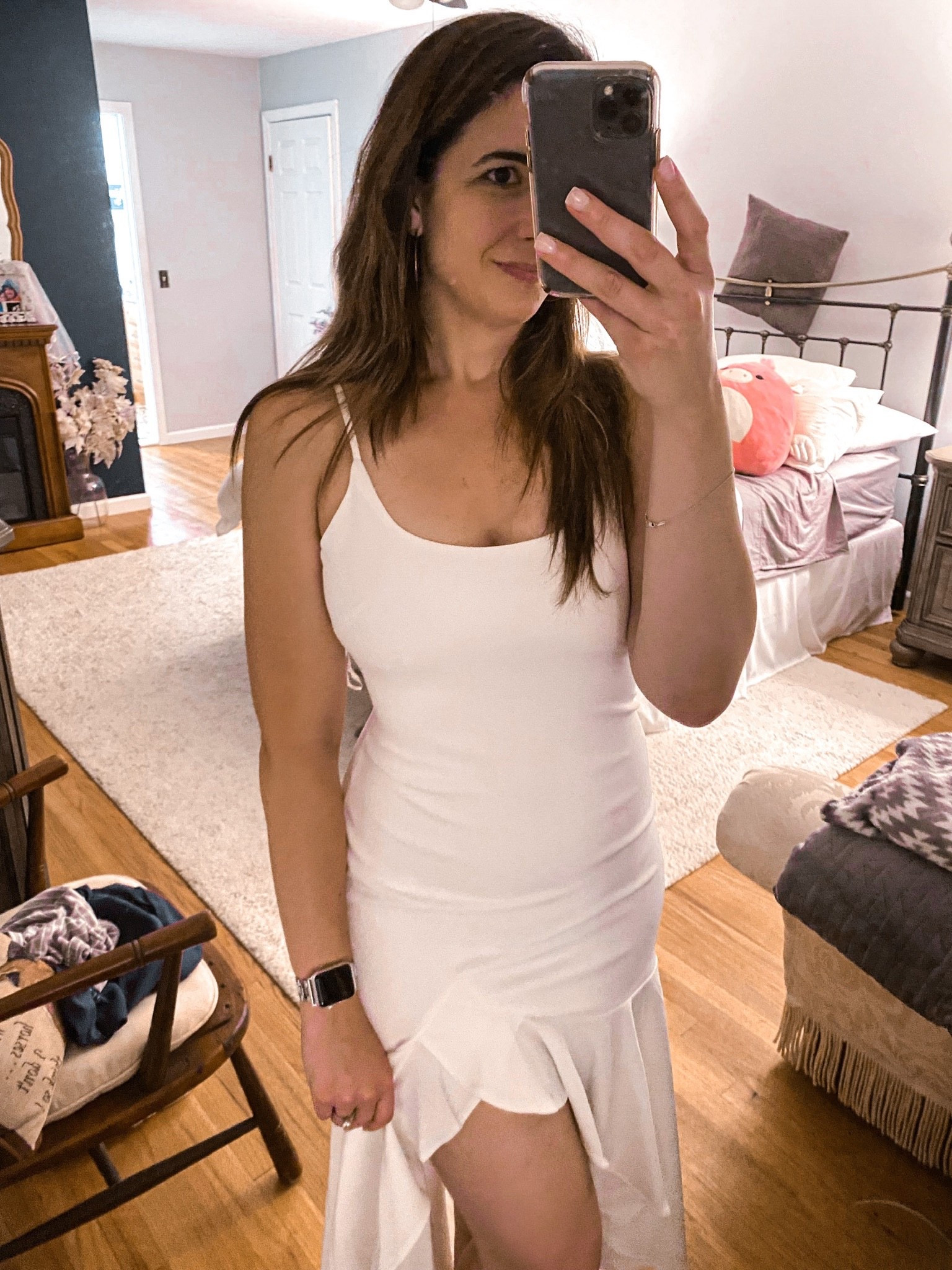 Perfect white dress for engagement, wedding, formal event 🤍

Dress: Selfie Leslie 

Similar linkable options below

#LTKWedding #LTKSaleAlert #LTKSeasonal