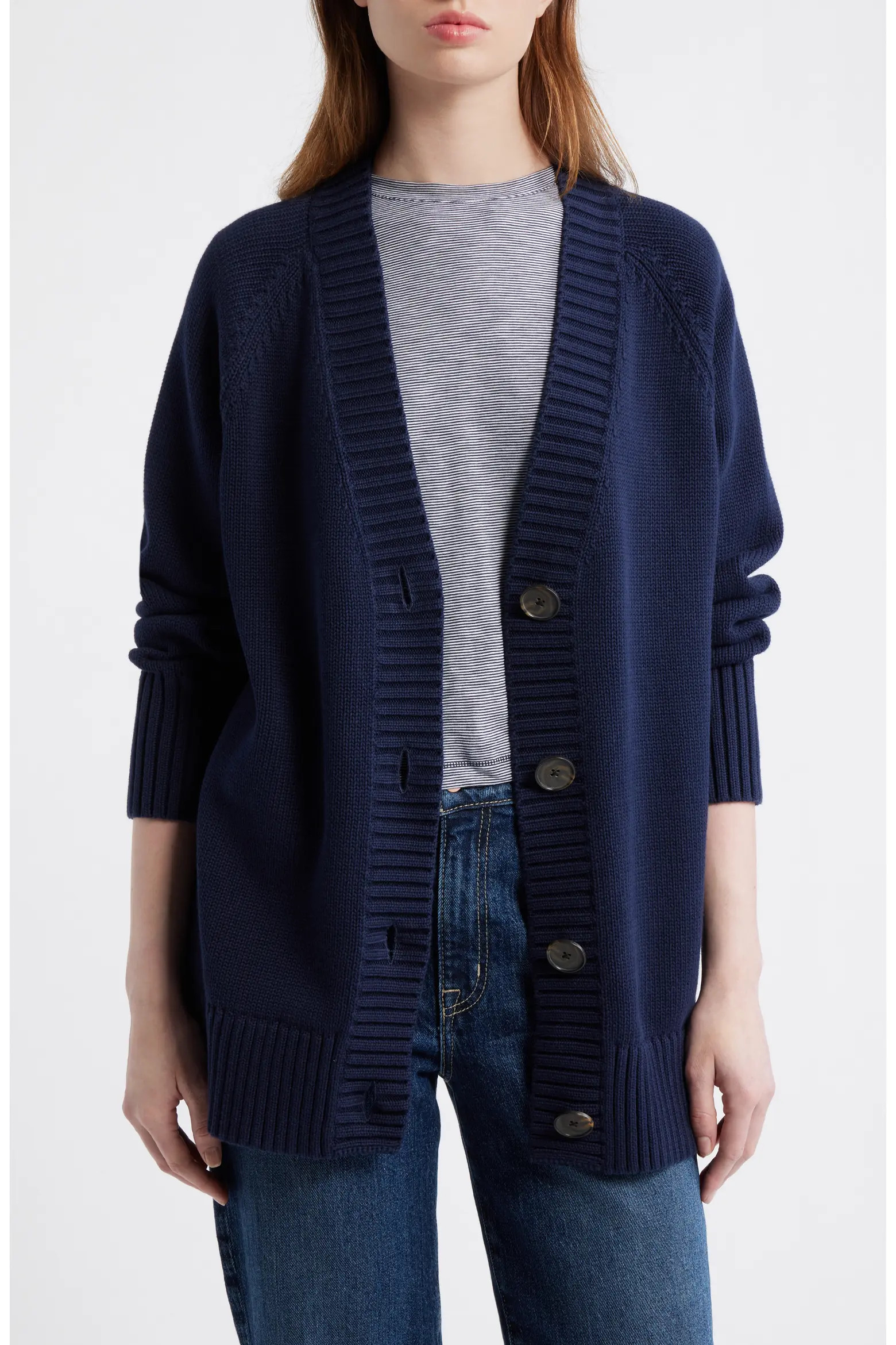 Oversized Cotton Cardigan (Women) | Nordstrom | Nordstrom