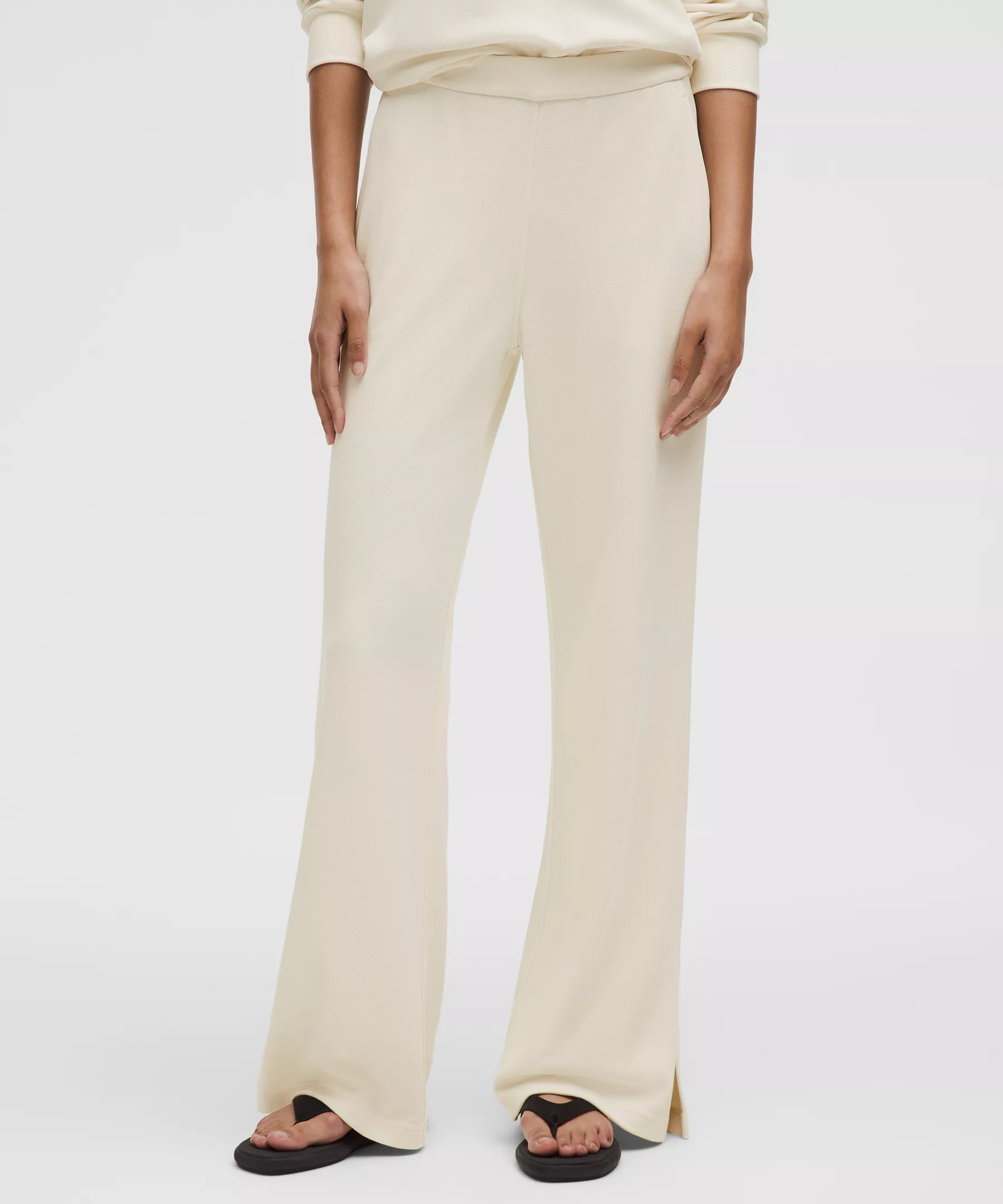 Softstreme High-Rise Wide-Leg Pique Pant Regular - Resale | Lululemon (US)
