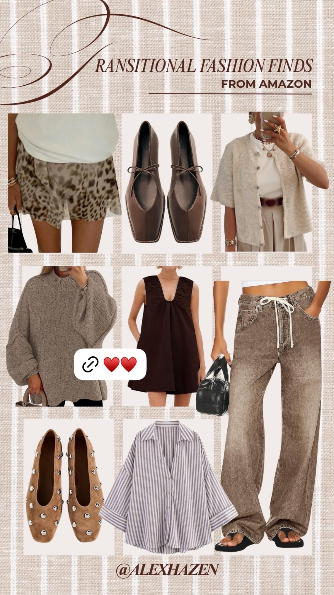 transitional fashion finds from amazonn