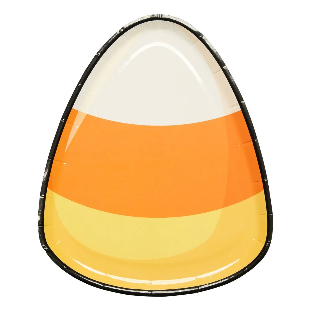 Salad Plate Candy Corn Cutie/8pkg | Sophistiplate