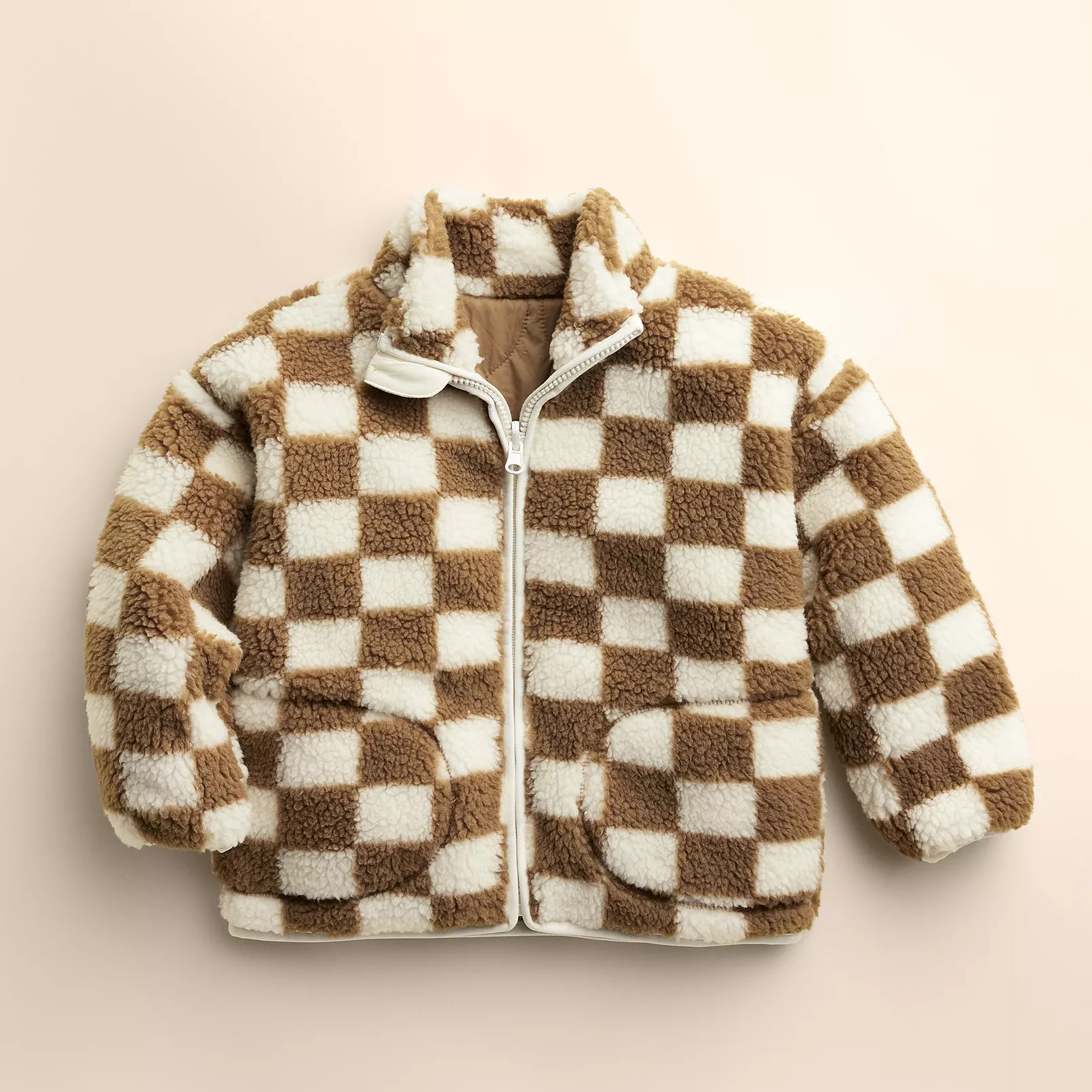 Baby & Toddler Little Co. by Lauren Conrad Reversible High Pile Fleece Jacket | Kohl's