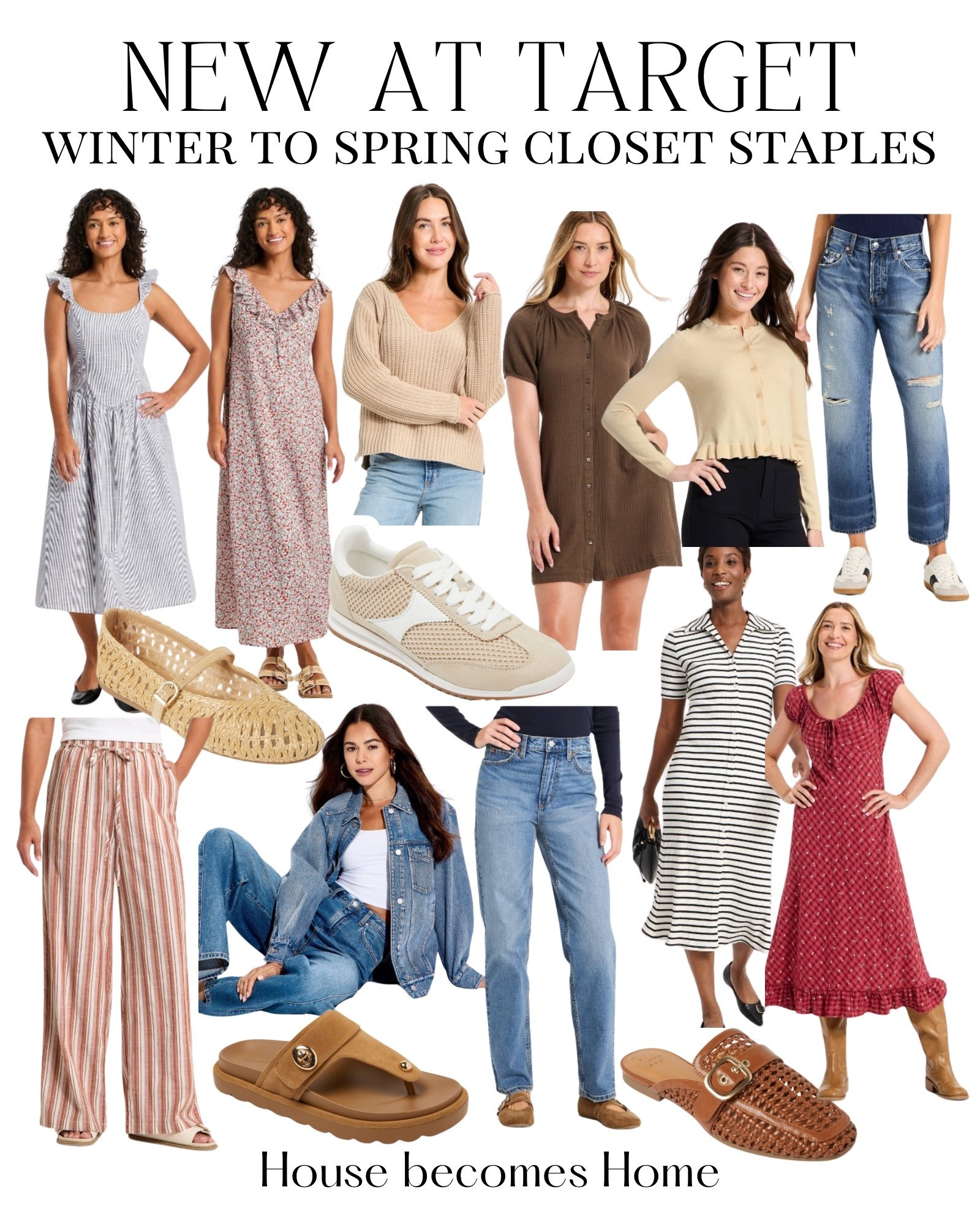 New at Target! Winter to spring closet staples! 

#LTKFindsUnder50 #LTKSeasonal #LTKMidsize