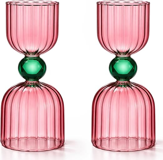 LemonRoad 2 Pcs Cocktail Measuring Jigger, 1.3 oz 0.7 oz Double Sided Jigger for Bartending Glass... | Amazon (US)