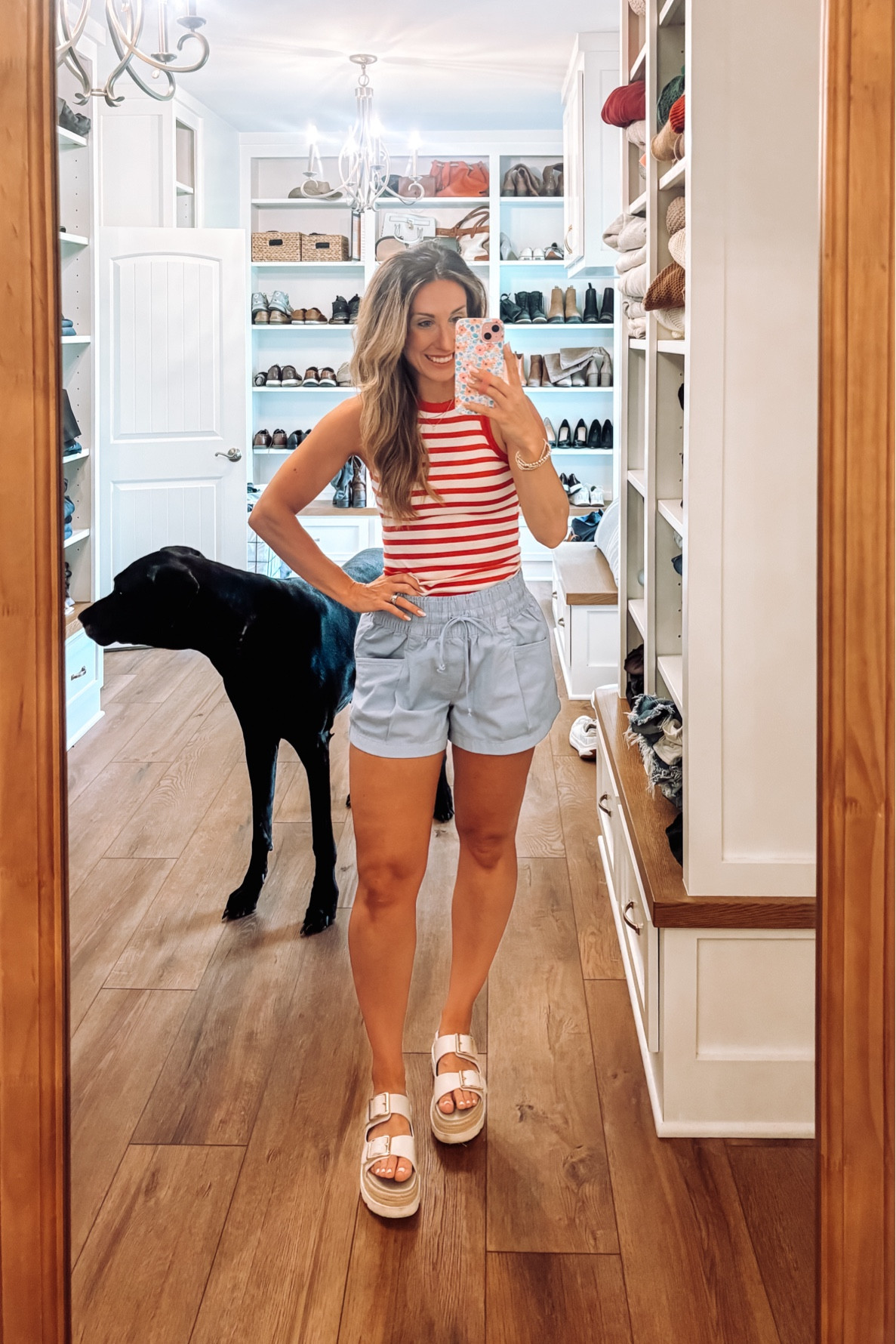 Happy 4th friends!!! 

Wearing a small in the top and a medium in the bottoms  

#LTKSeasonal #LTKFindsUnder50 #LTKSaleAlert