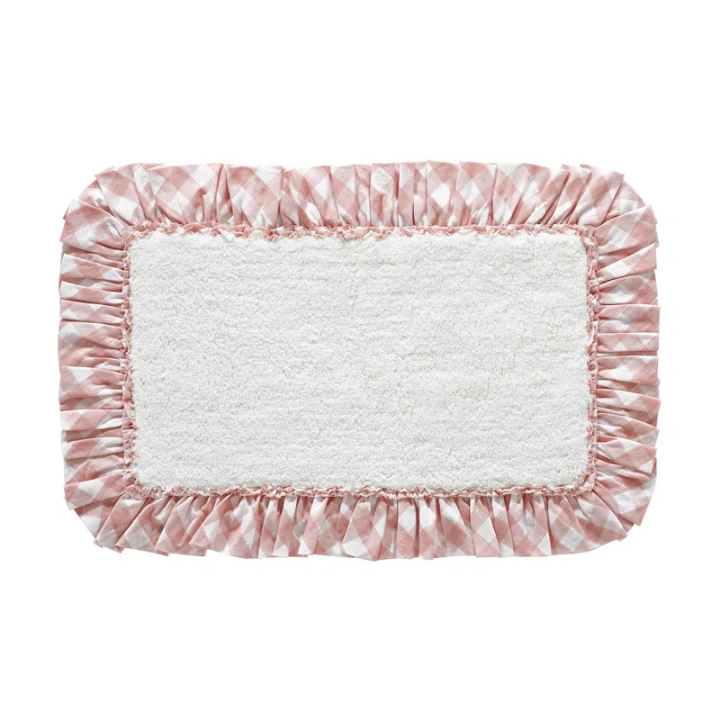 Zakk 100% Cotton Bath Rug with Non-Slip Backing | Wayfair North America