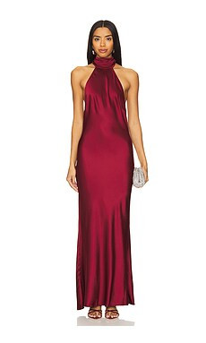 House of Harlow 1960 x REVOLVE Astra Gown in Burgundy from Revolve.com | Revolve Clothing (Global)