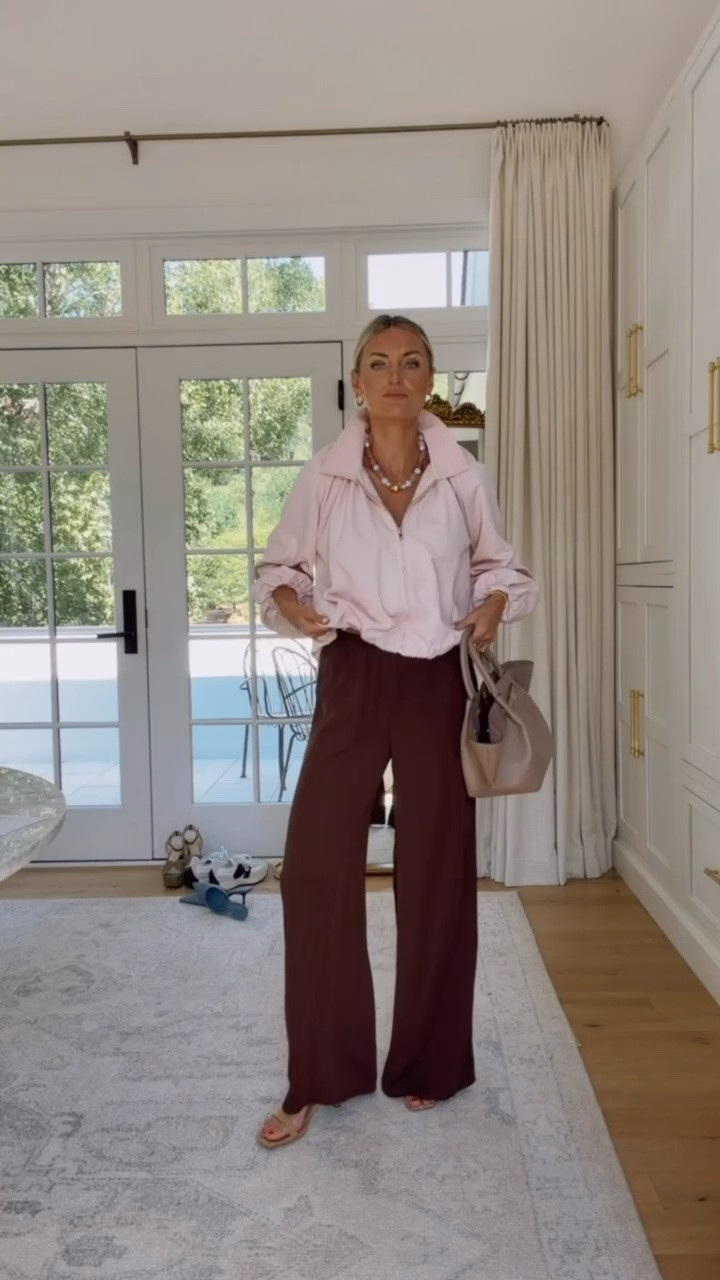 Cannot get over how chic these brown satin pants are! So many ways you could style these for fall! Wearing S in the jacket & XS in the pants. 

Loverly Grey, Target find, Target fashion, Amazon find, Amazon fashion, brown satin pants, pink bomber

#LTKootd #LTKSeasonal