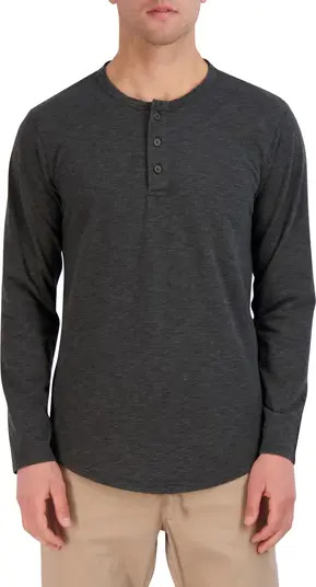 Slub Long Sleeve Henley | Nordstrom