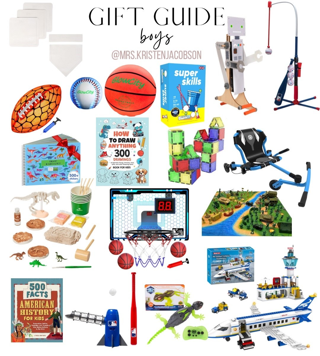 Gift guide, gifts for him, gifts for boy, boys gift guide, gift guide for boys, gift idea for boys, Christmas gifts for boys, holiday gifts for boys, Christmas gift guide, holiday gift guide, kids gift guide, gift guide for kids, gift ideas for kids 

#giftguide #christmas #giftsforhim #boysgiftguide #holidaygiftguide #christmasgiftguide

#LTKHoliday #LTKGiftGuide #LTKKids