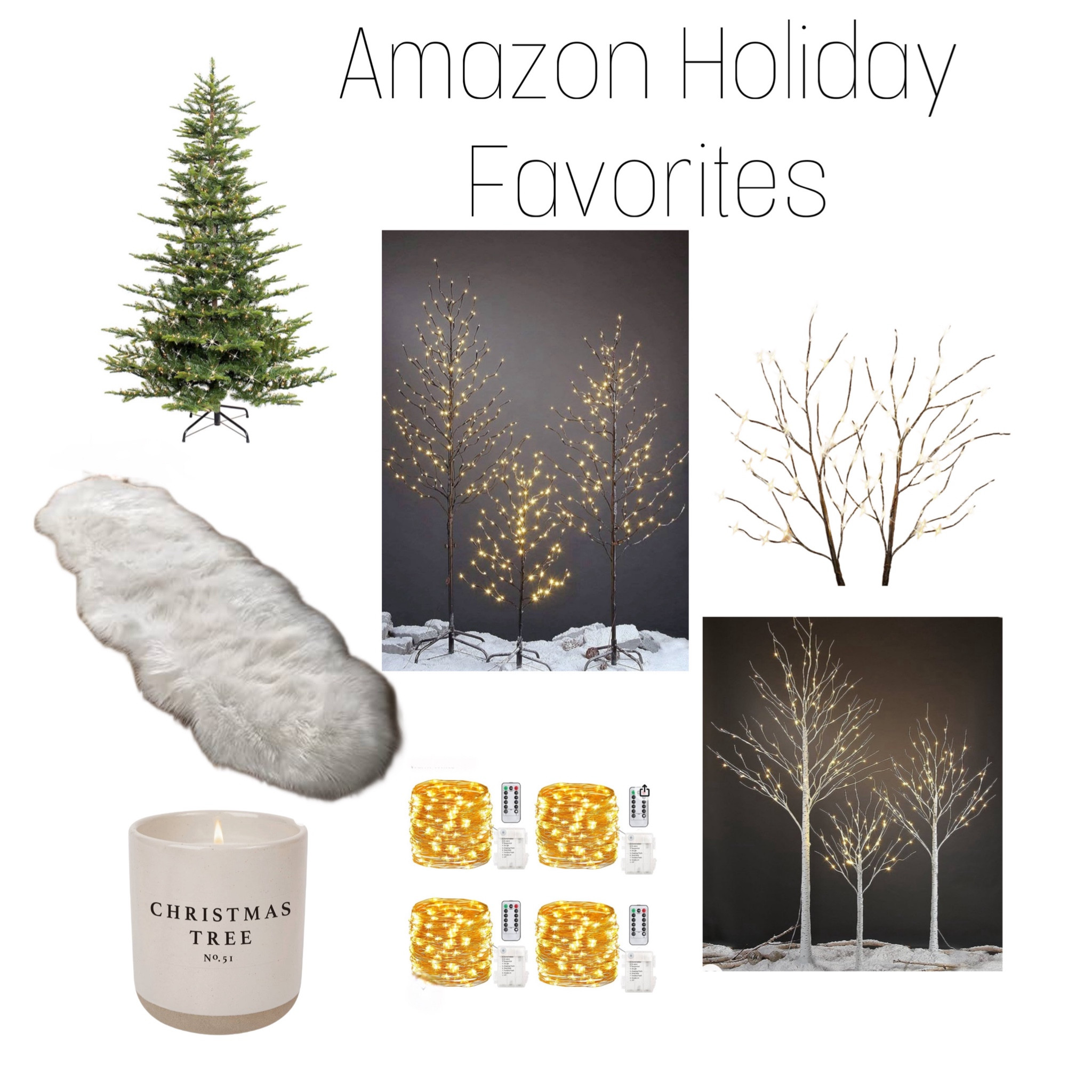 Amazon holiday favorites 

#LTKSeasonal #LTKFindsUnder50 #LTKHoliday