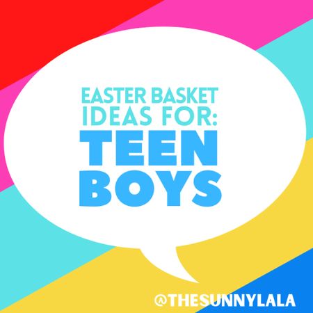 The Sunny La La Easter Basket Suggestions for: Teen Boys 🩵

Part of a series of recs from my gifting small business, in which Easter is among the most special and celebrated of seasons!

#LTKSeasonal #LTKfamily #LTKkids