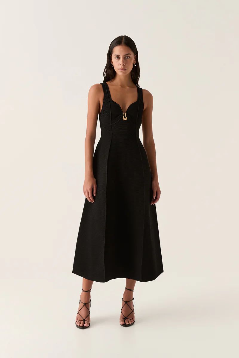 Marisole Knit Midi Dress | aje. (US, UK, Europe, ROW)