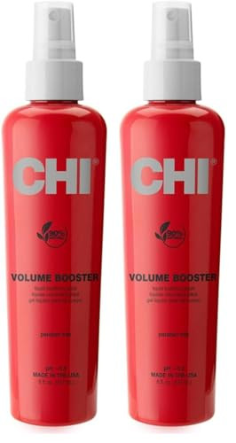 CHI Volume Booster Liquid Bodifying Glaze,Flexible Hold For Volume,Body,& Thicker-Looking Hair,Sulfate & Paraben-Free,8 Oz,(Pack of 2) | Amazon (US)