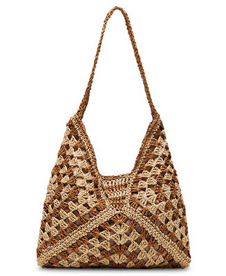 Bora Small Crochet Hobo Bag | Macy's
