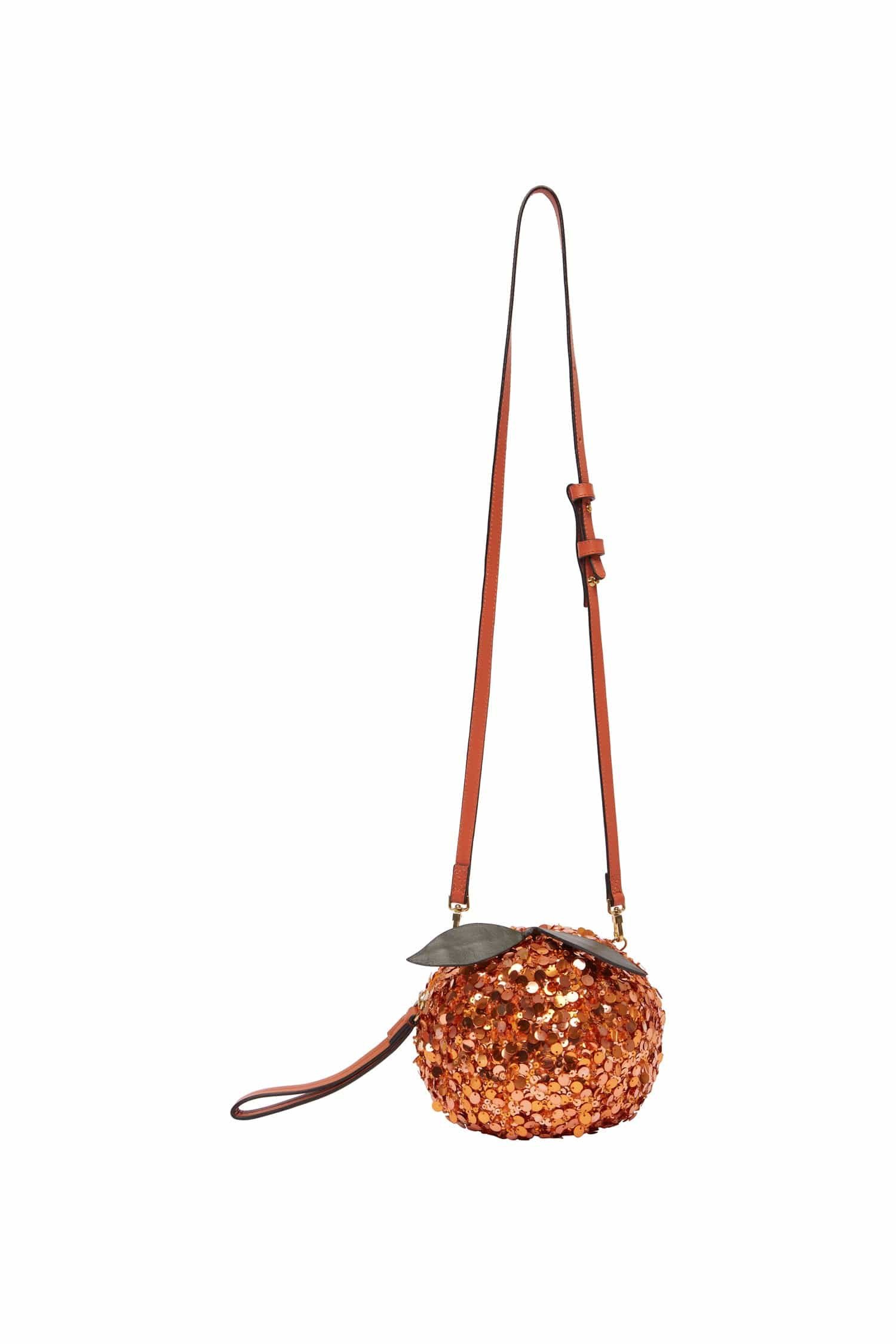 ORANGE EMBELLISHED MINI BAG | Alemais (AU, US, UK)