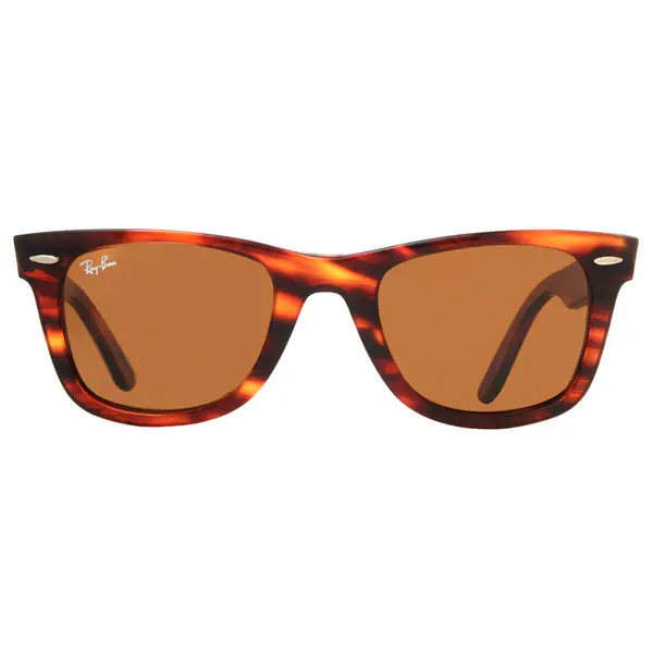 Ray-Ban Wayfarer RB2140 954 50-22 Unisex Tortoise Frame Brown Lens Sunglasses - Medium | Bed Bath & Beyond
