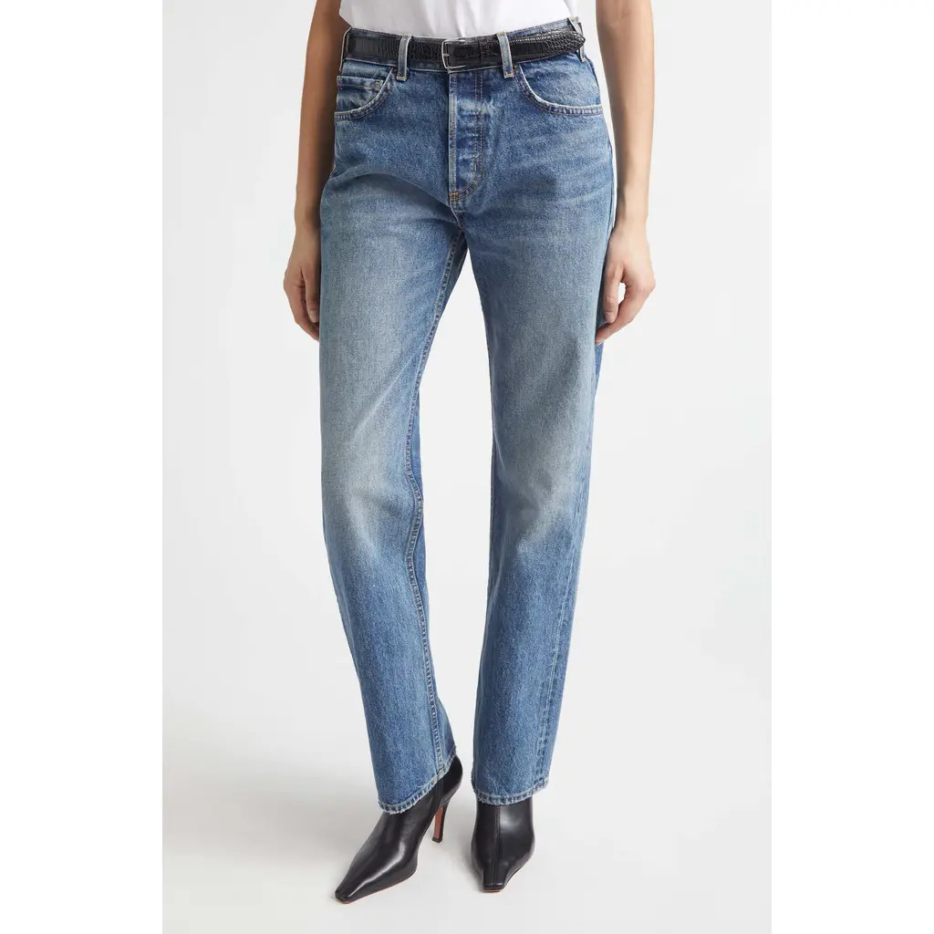 Nili Lotan Briana Jeans in Rosebowl Wash at Nordstrom, Size 24 | Nordstrom