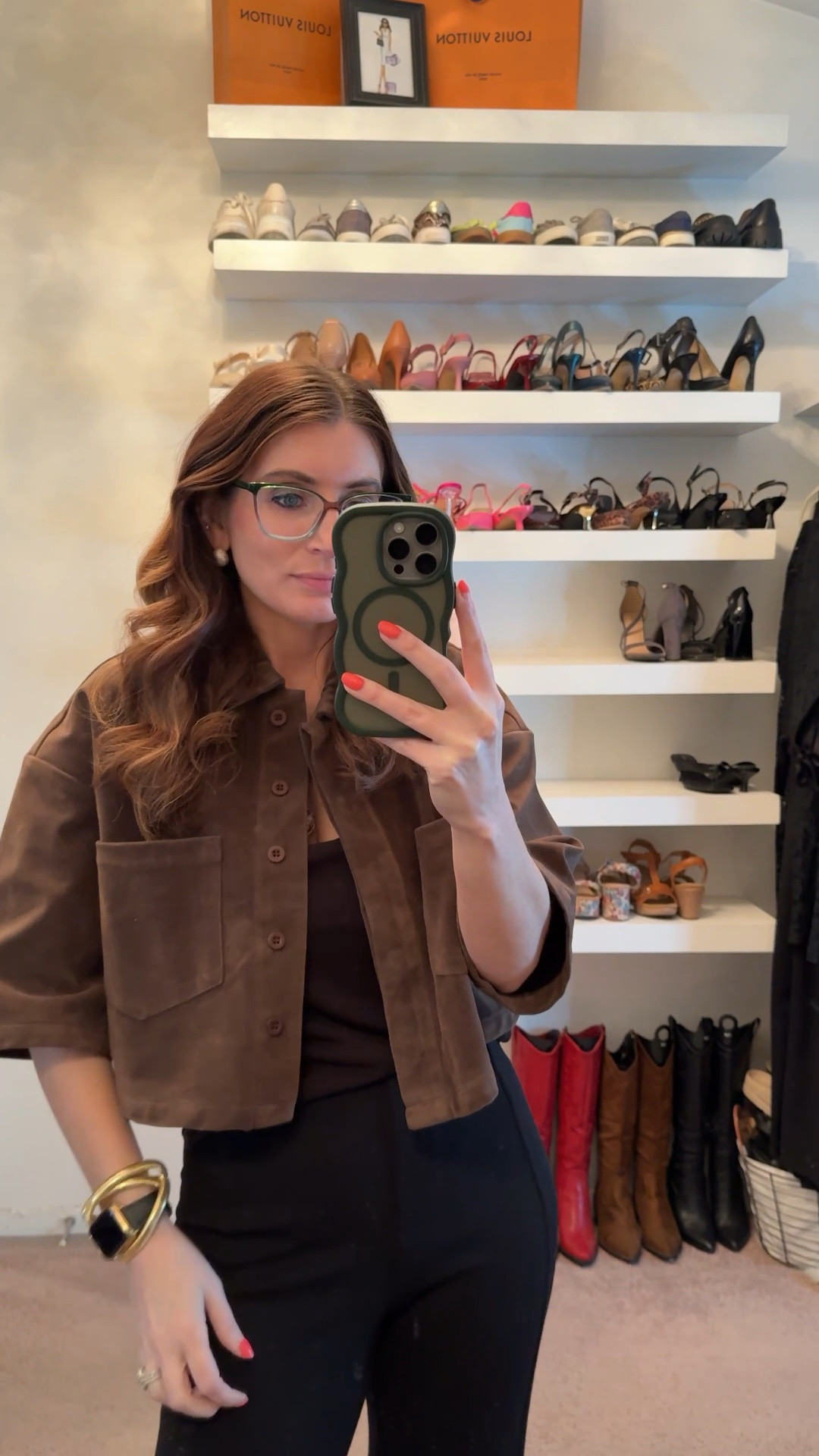 What I wore to work today
Boxy suede top (size 4)
Tank with built in bra (size small)
Black pull on dress pants (size medium)
BaubleBar necklaces on sale

workwear outfit, casual outfit, easy outfit, mesh ballet flats, spring outfit

#LTKWorkwear #LTKootd #LTKSaleAlert