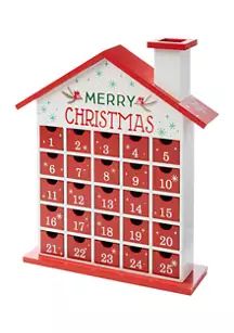 Merry Christmas House Advent Calendar | Belk