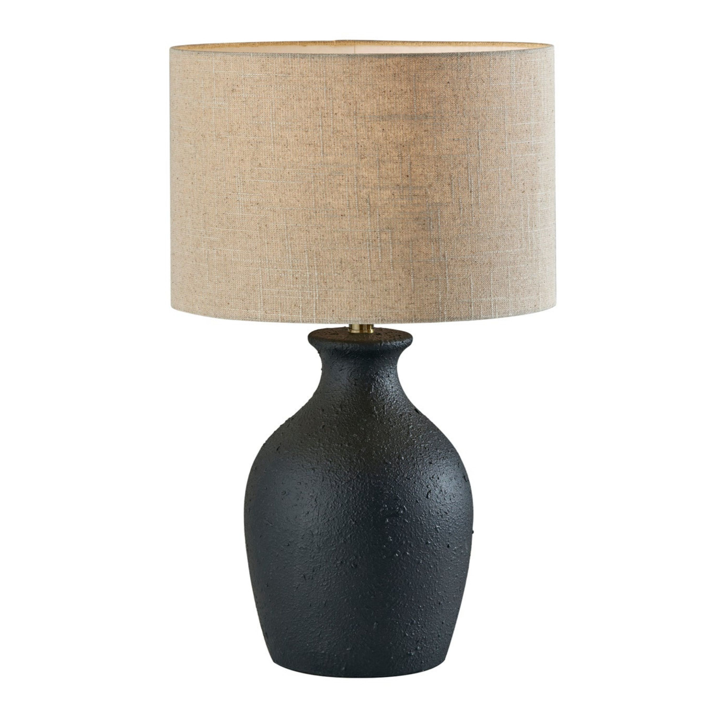 Bazely Textured Ceramic Jug Table Lamp | World Market