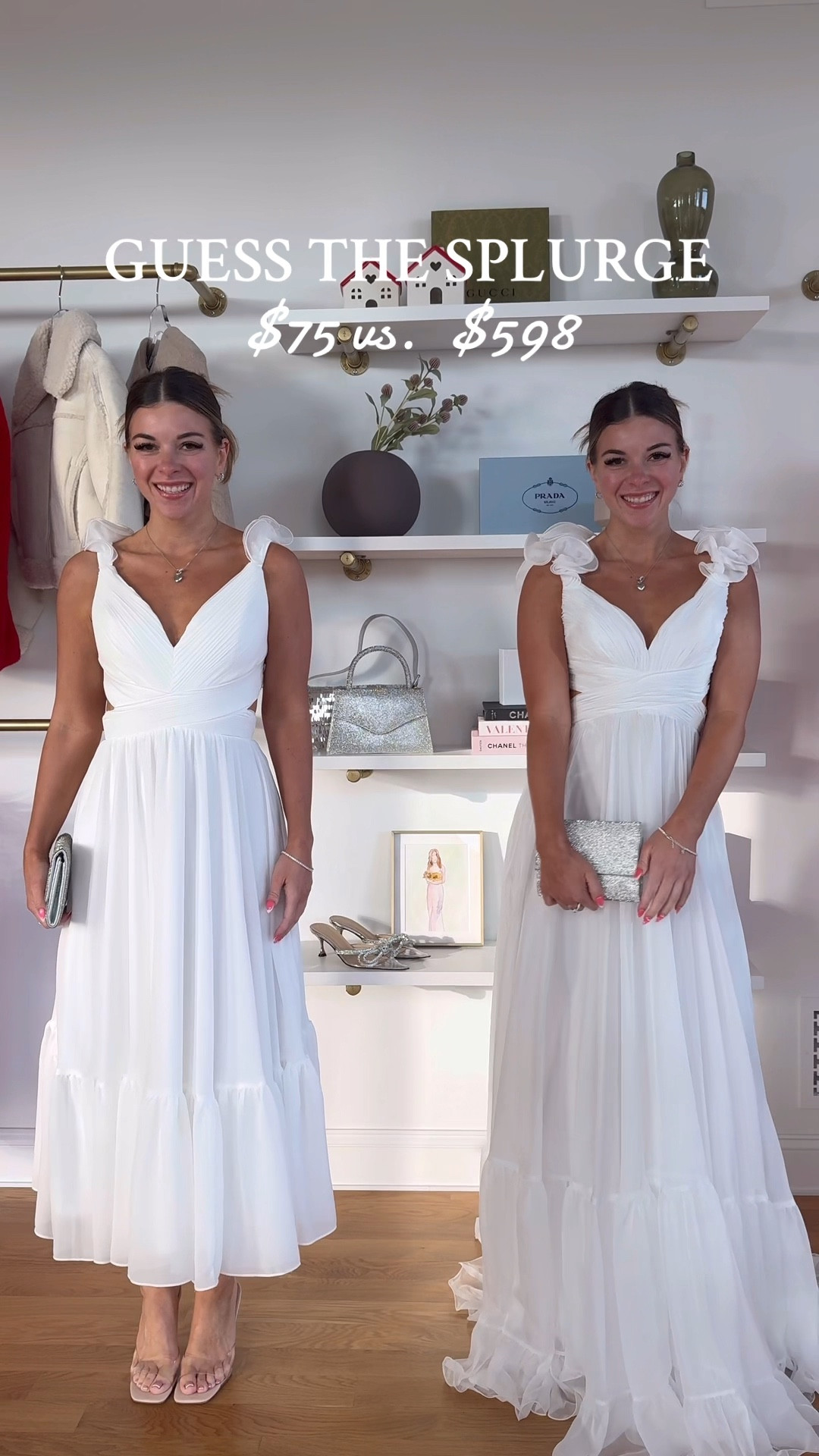 splurge is on the right. White bridal dress.
in my usual small and 2
use code emerson20


#LTKwedding #LTKsalealert #LTKfindsunder100