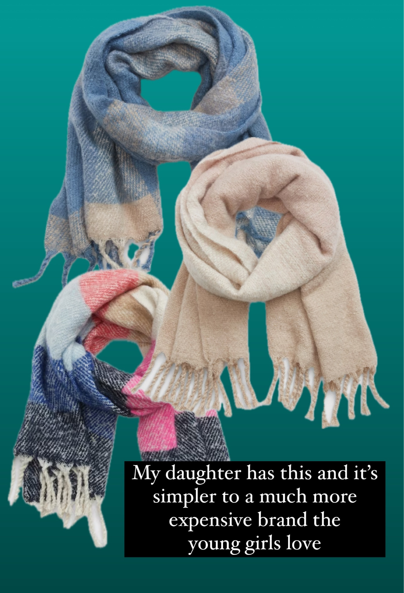 Under $20 gift idea! These blanket scarves are so similar to the more expensive brand. Great for white elephant gift exchanges. 

Gifts for he  

#LTKHoliday #LTKfindsunder50 #LTKGiftGuide
