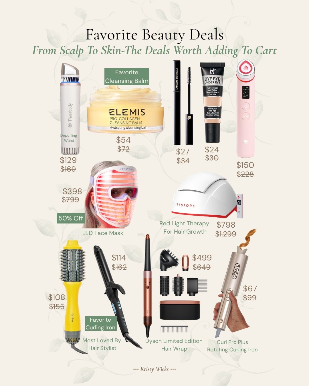 Favorite Beauty Deals! 💕

From scalp to skin - the deals worth adding to cart! 

Absolutely obsessed with the Elemis cleansing balm. I use this everyday! 

Also love the Bio Ionic curling iron. It has helped my hair with less damage and breakage! 

#LTKSaleAlert #LTKMothersDay #LTKBeauty
