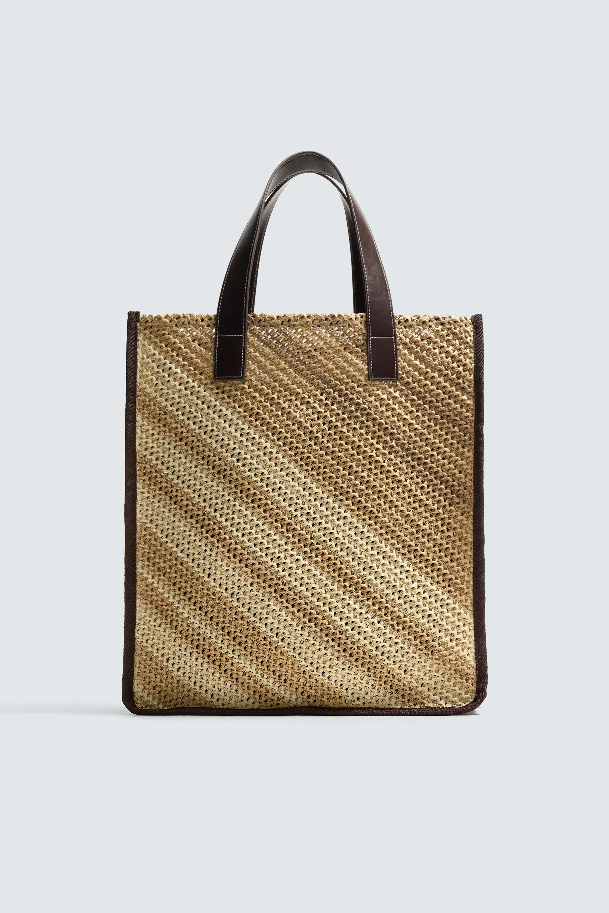 WOVEN SHOPPER BAG | Zara US
