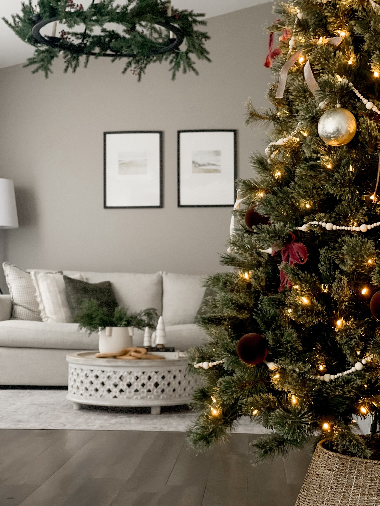 Christmas living room decor 

#LTKHoliday #LTKhome