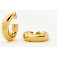 Chubby Medium Hoop Earrings | 18k Gold Vermeil | Missoma US