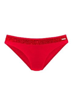 Sequin Bikini Bottom Bikini - Red | VENUS | VENUS