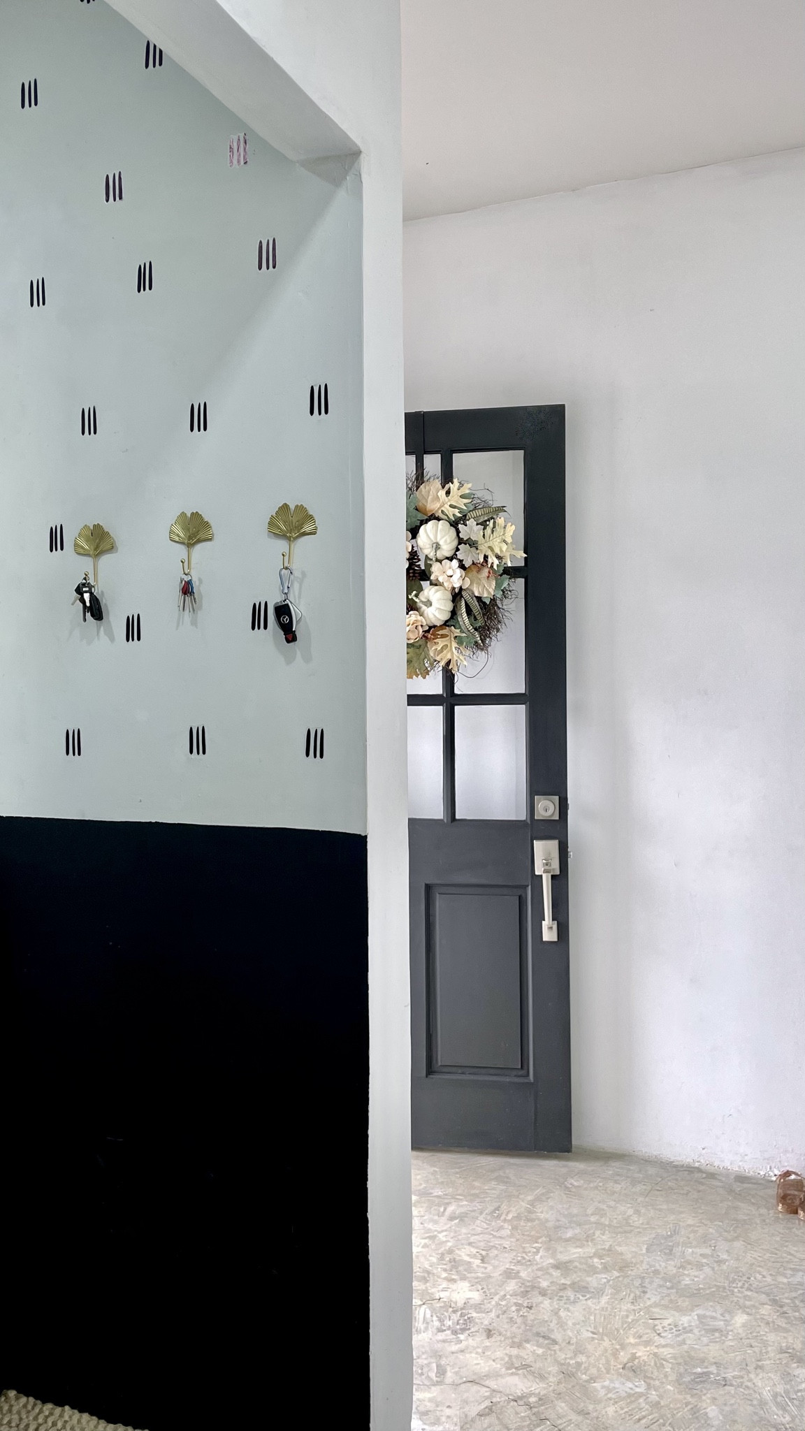 Easy to peel stickers to make an accent wall at home. 

#LTKHome