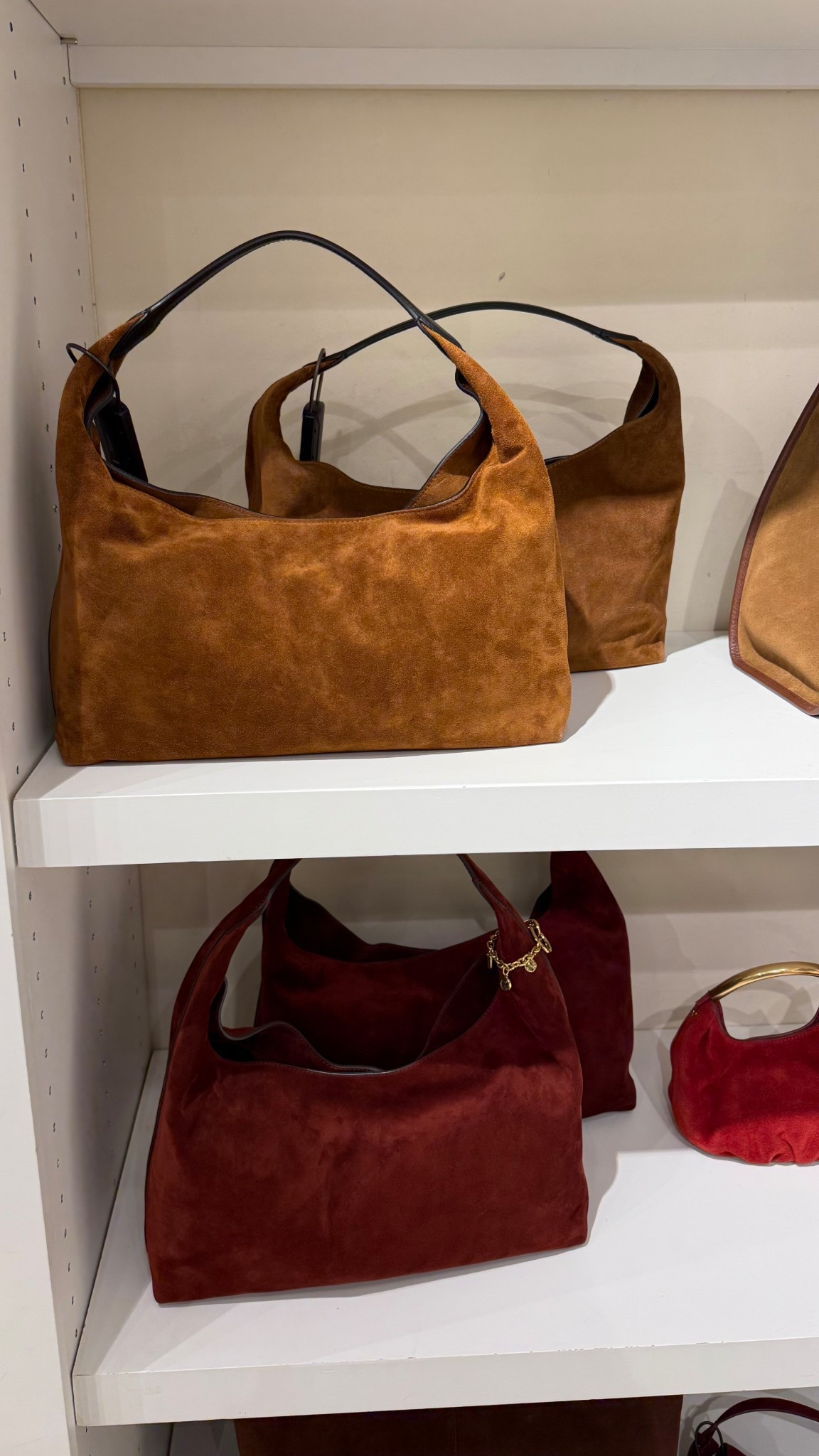 Suede bag
Madewell bag