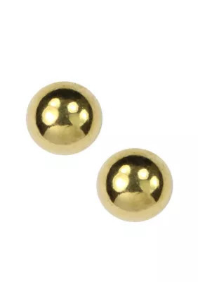 Anne Klein Gold-Tone Ball Stud Earring | Belk