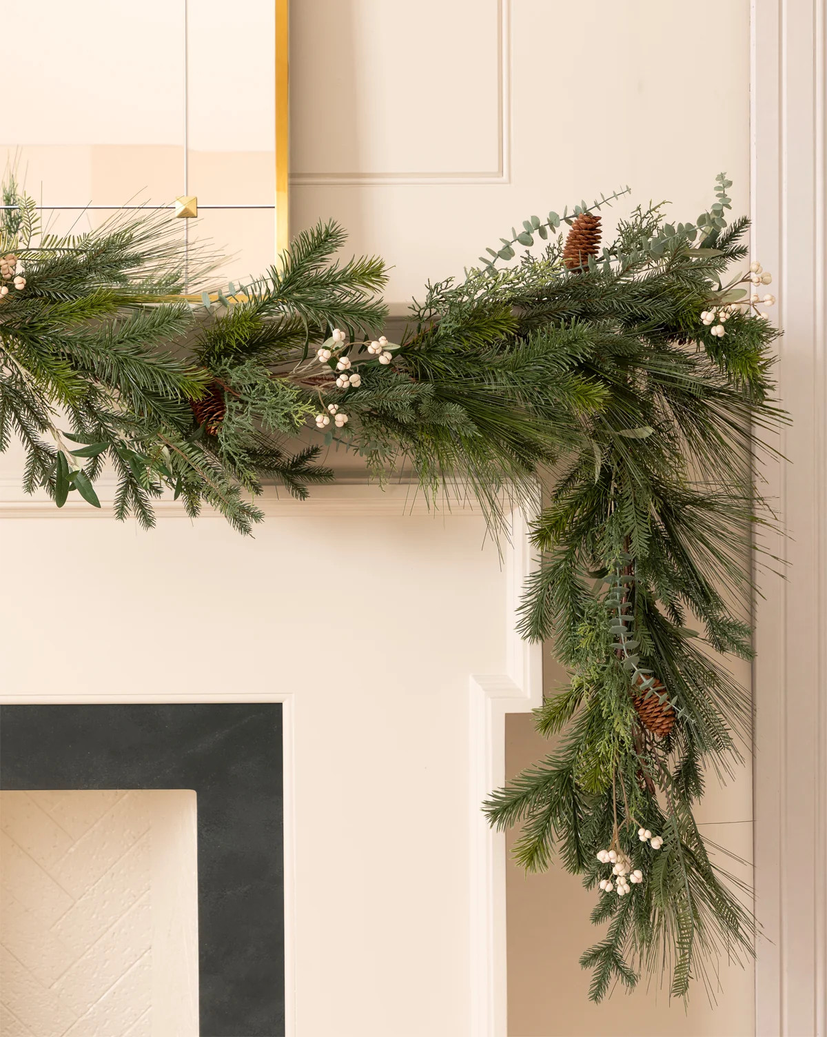 6' Pinecone & Berries Faux Garland | McGee & Co. (US)