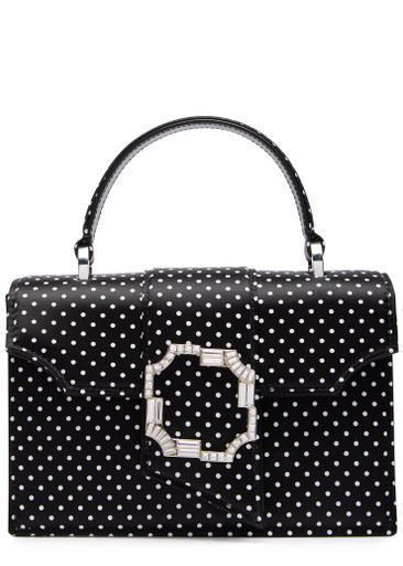 Audrey mini satin top handle bag | Harvey Nichols